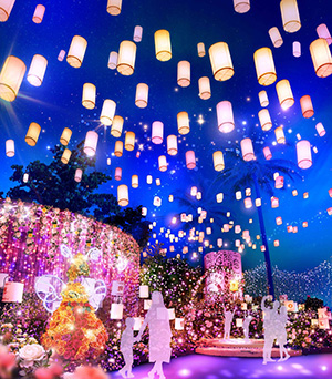 光の遊園地~Flowering Illumination Rose~(大阪府枚方市)