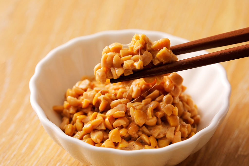 茨城県の特産品「納豆」/ひきわり納豆イメージ画像