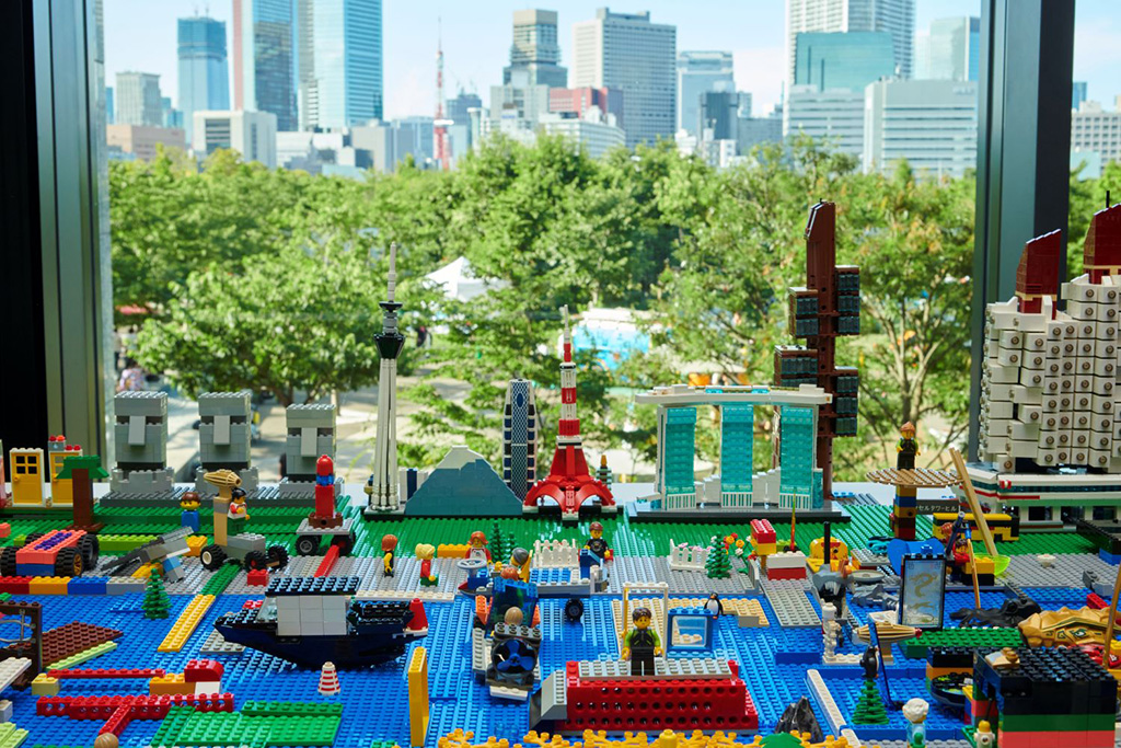 高輪のまち×ブロック研究所/品川キッズ・ファミリーテラス2024 ~遊びは学び!遊ぶチカラで創造力を刺激しよう~(東京都/港区)