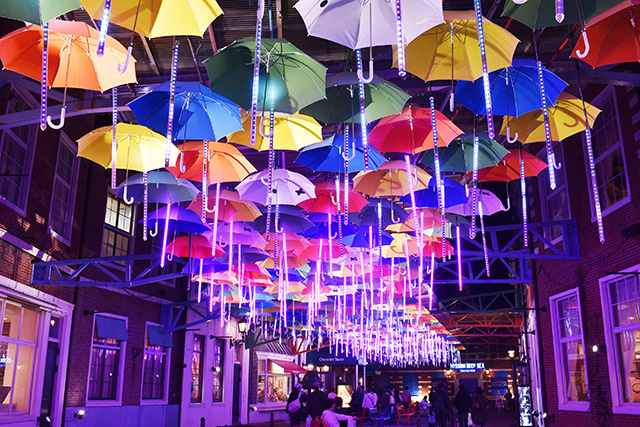 アンブレラストリート/ハウステンボス（長崎県/佐世保市）