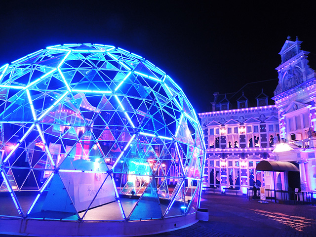 季節ごとの光と音楽のイルミネーションショー/ハウステンボス（長崎県/佐世保市）