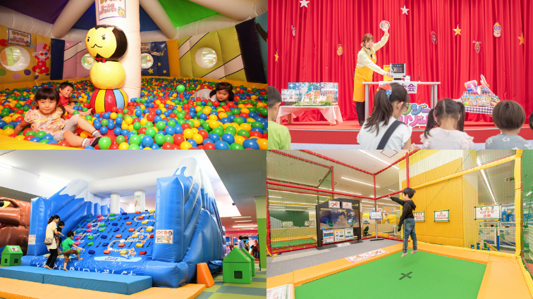 大型エア遊具やワークショップも楽しめる｜こどもスタジオ/ファンタジーキッズリゾート港北（神奈川県/横浜市）