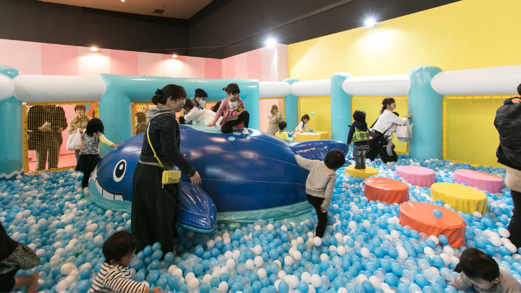 にゃっきいの ちゃれんじ海岸｜しまじろうプレイパーク/ファンタジーキッズリゾート多摩（東京都/多摩市）