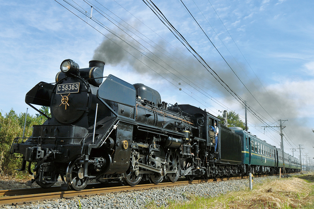 C58363（シゴハチ　サンロクサン）号機/わくわく鉄道フェスタ2024（埼玉県/熊谷市）