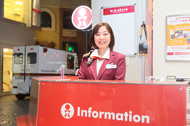 インフォメーションデスク/キッザニア（東京都・兵庫県・福岡県）