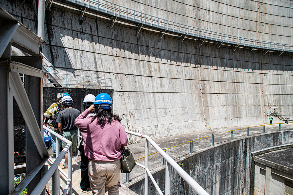 堤体見学/⽮⽊沢ダム（群馬県/みなかみ町）