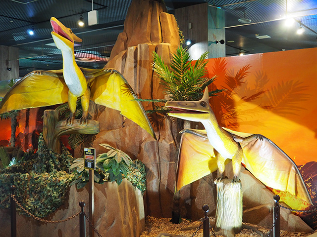 ダイナソーアドベンチャーツアー大恐竜パーク「プテラノドン」/BIGHOPガーデンモール印西（千葉県）