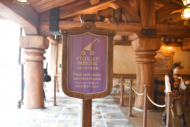 ベビーカー置き場|ファンタジースプリングス/東京ディズニーシー(千葉県/浦安市)