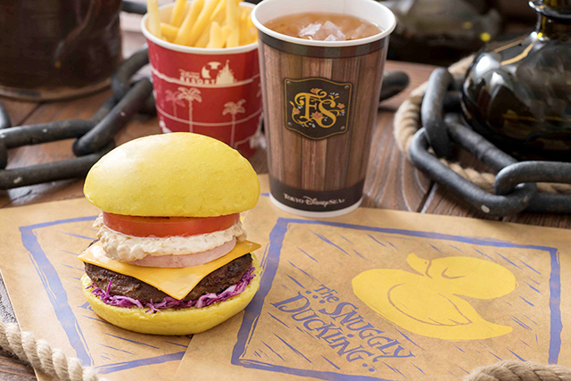 「ダックリングドリームチーズバーガーセット」|ファンタジースプリングス/東京ディズニーシー(千葉県/浦安市)