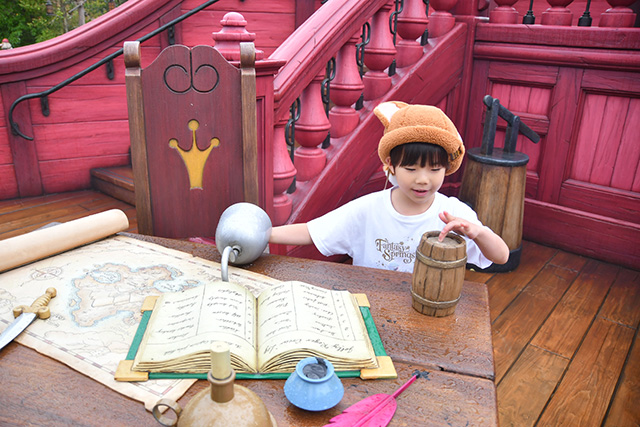 海賊船「ジョリー・ロジャー号」船内/東京ディズニーシー(千葉県/浦安市)