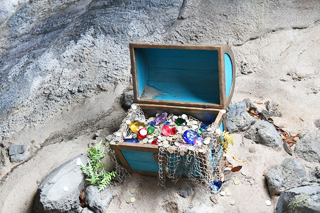 大きなドクロ岩にある隠されたお宝|ピーターパンのネバーランド/東京ディズニーシー(千葉県/浦安市)