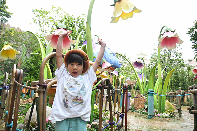 「フェアリー・ティンカーベルのビジーバギー」入口|ファンタジースプリングス/東京ディズニーシー(千葉県/浦安市)