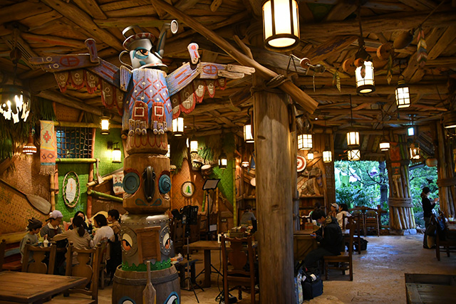 レストラン「ルックアウト・クックアウト」店内/東京ディズニーシー(千葉県/浦安市)