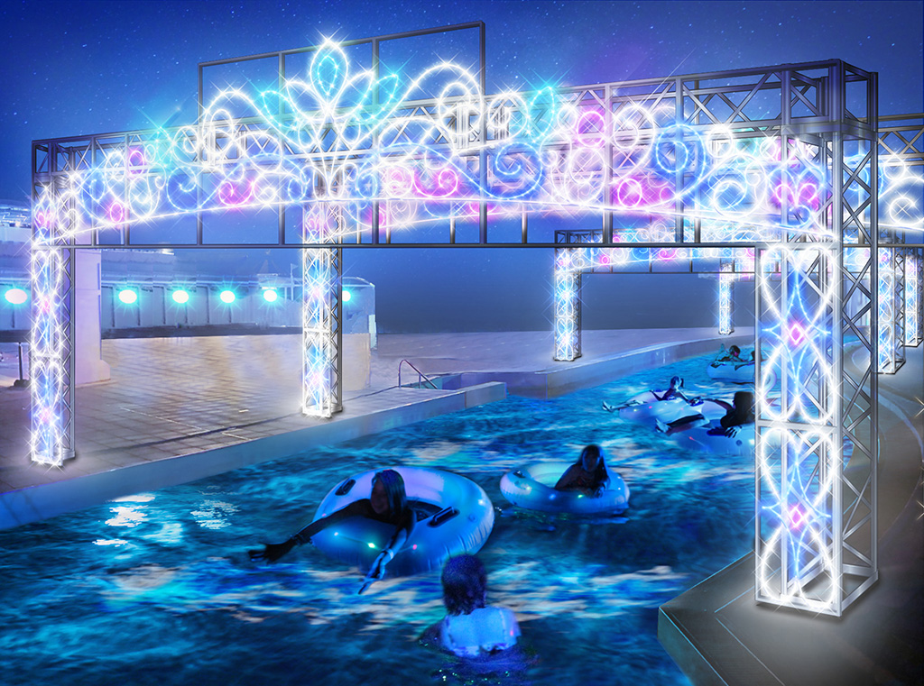 ナイトプールエリア拡大/ラグーナテンボス（愛知県/蒲郡市）