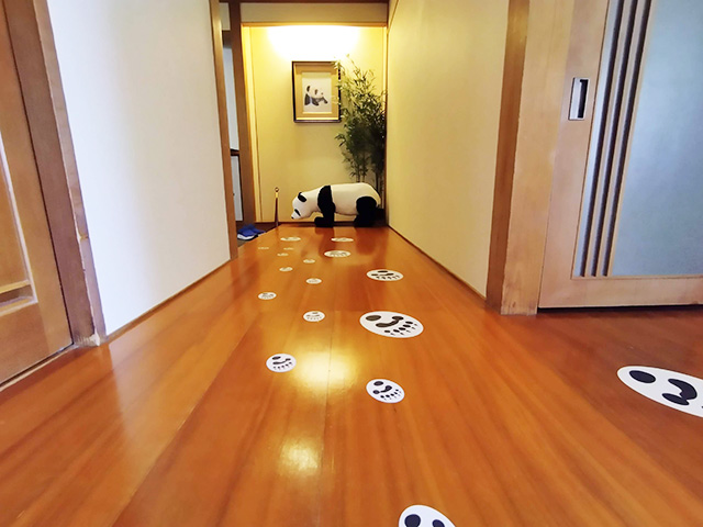 「海が見えるパンダの部屋」/白良荘グランドホテル（和歌山県/白浜町）