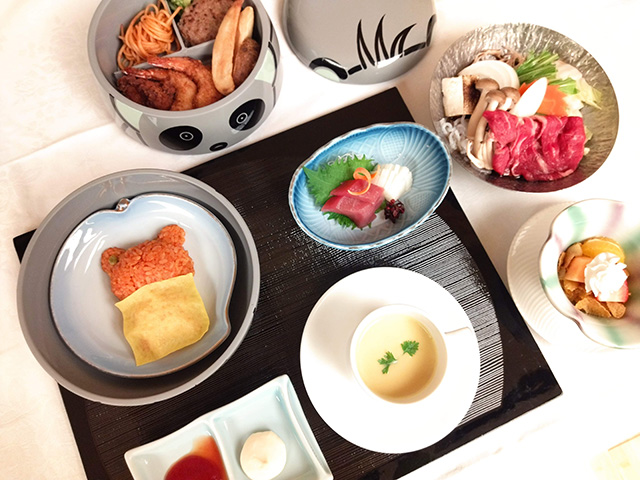 「パンダディナー」/白良荘グランドホテル（和歌山県/白浜町）