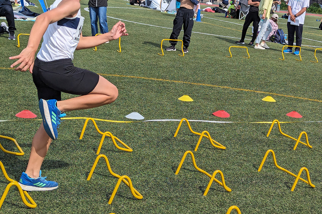 瞬足チャレンジ_かけっこ教室の様子