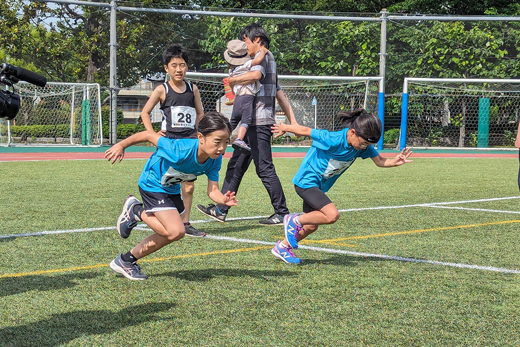 瞬足チャレンジ_かけっこ教室の様子
