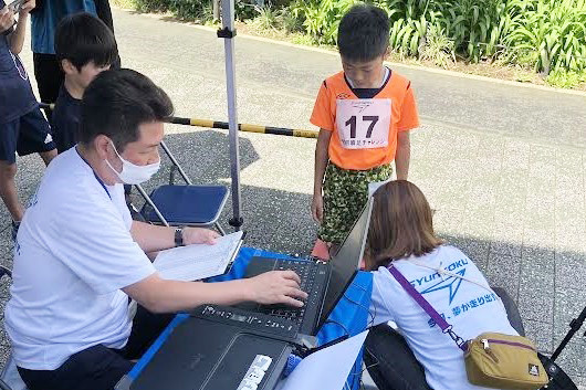 瞬足チャレンジ_かけっこ教室の様子