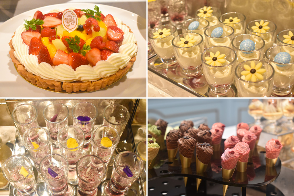 アナと雪の女王やラプンツェルをイメージした華やかなデザート/ファンタジーシャトー