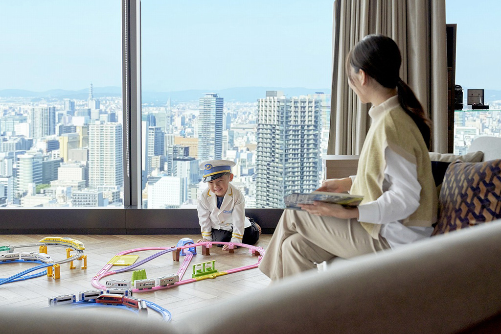 プレミアムコーナーツインルーム 名古屋ステーションビュー/Nagoya Sky Stay～プラレールの世界で遊ぼう！～（愛知県/名古屋市）