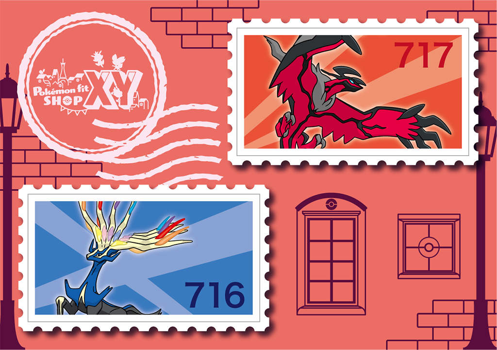 オリジナルステッカー/Pokemon fit SHOP X・Y（大阪府/大阪市）