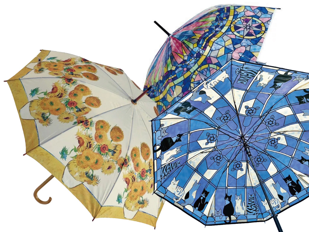 販売傘各種/レインボーアンブレラスカイ(群馬県/高山村)