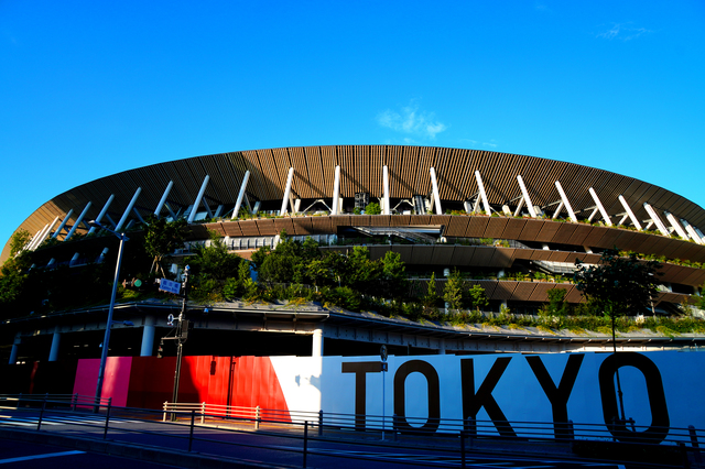 東京2020オリンピック・パラリンピック会場の東京国立競技場