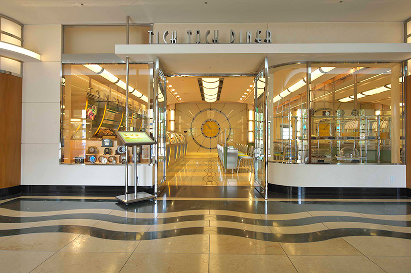 デリカフェ「チックタック・ダイナー」の外観/ディズニーアンバサダーホテル