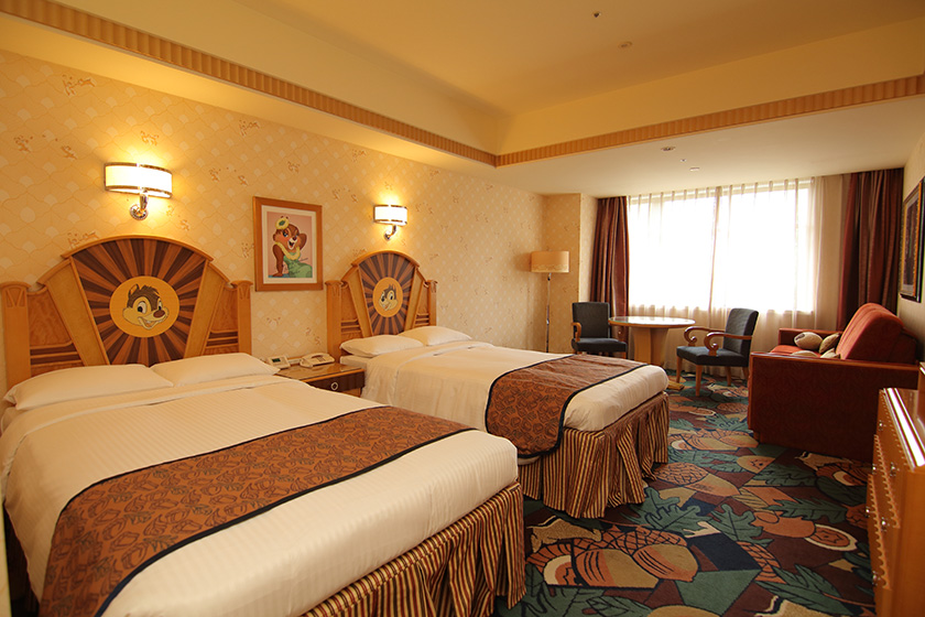 チップとデールルーム/ディズニーアンバサダーホテル