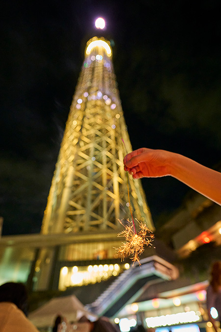 東京ソラマチ（R）みんなの線香花火大会/東京スカイツリータウン （R） 夏休みイベント2024（東京都/墨田区）
