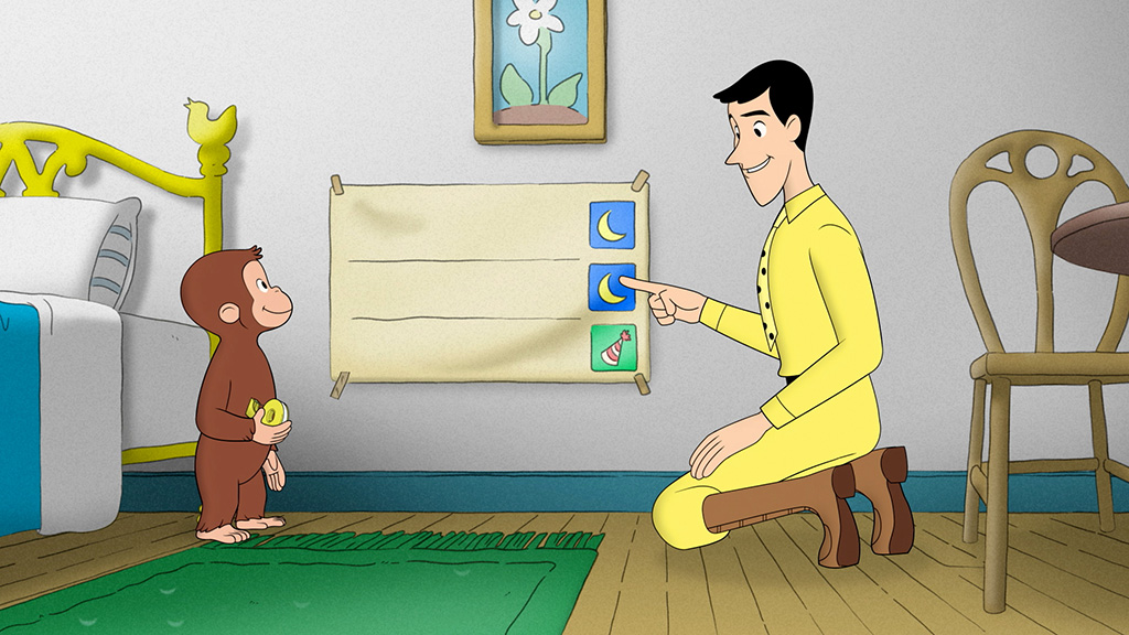 友だちのような対等な関係おさるのジョージ