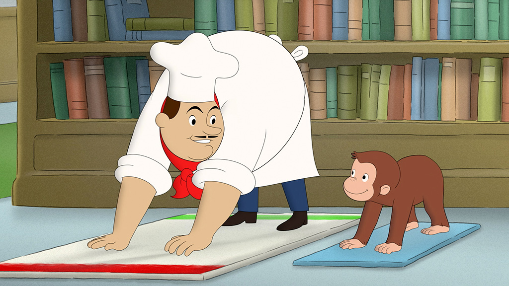 ジョージのことを心から信頼している/おさるのジョージ