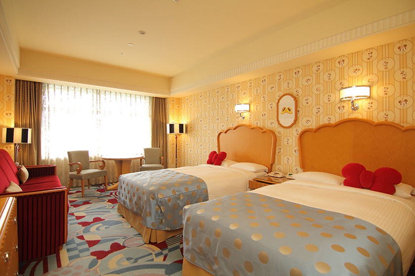 ミニーマウスルーム/ディズニーアンバサダーホテル