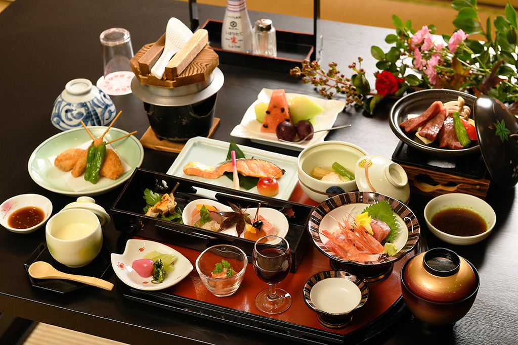 ビュッフェ一例/ホテル湖龍（山梨県／富士河口湖）