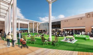 大阪・あべのキューズモール「Q しば」が7/12オープン　先着プレゼントや豪華抽選会も！親子でくつろげる屋外空間