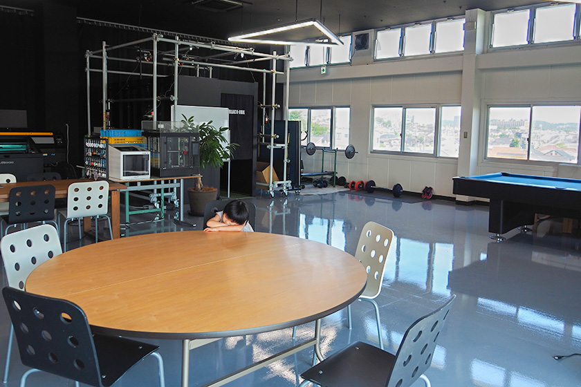 休憩スペースは飲み物OK/OSEBA（東京都八王子市）