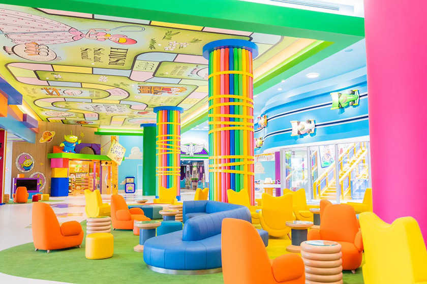 2階のロビー/東京ディズニーリゾート・トイ・ストーリーホテル(千葉県/浦安市)