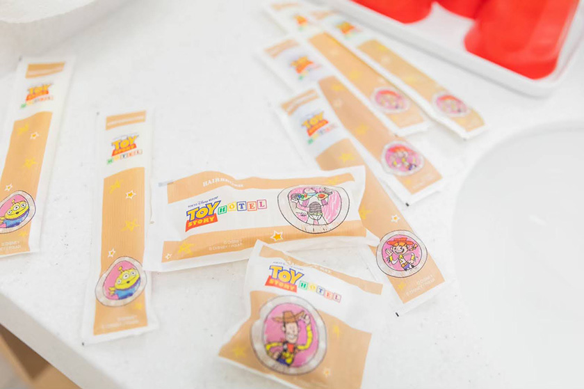 客室のアメニティ/東京ディズニーリゾート・トイ・ストーリーホテル(千葉県/浦安市)