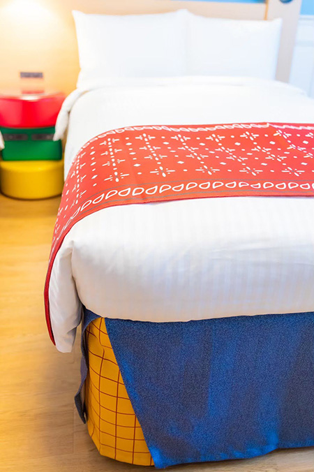 客室のベッド/東京ディズニーリゾート・トイ・ストーリーホテル(千葉県/浦安市)