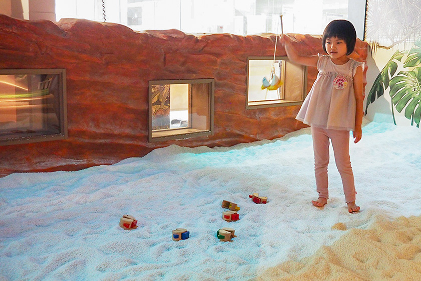 「海岸エリア」/屋内・冒険の島 ドコドコ（東京都/立川市）