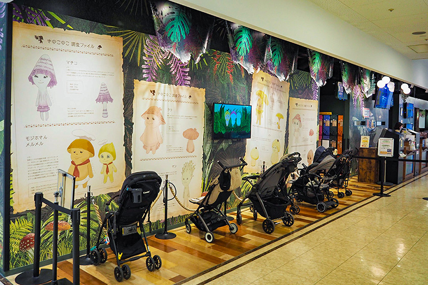 ベビーカー置き場/屋内・冒険の島 ドコドコ（東京都/立川市）