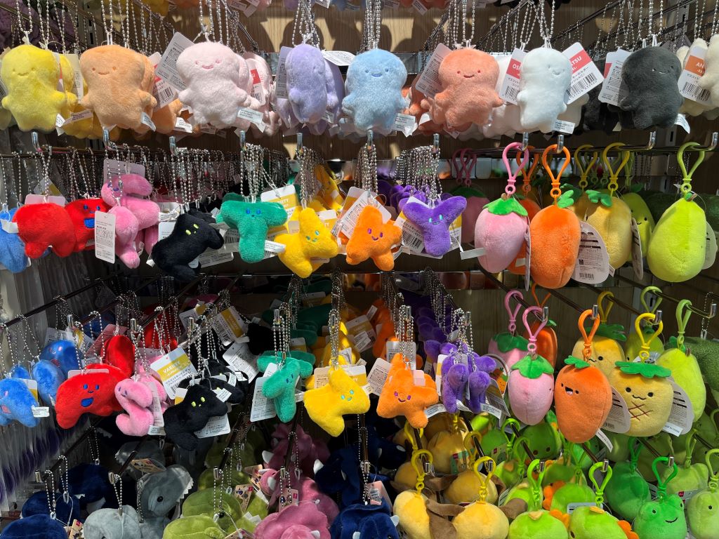 DAISO イニシャルキーホルダー