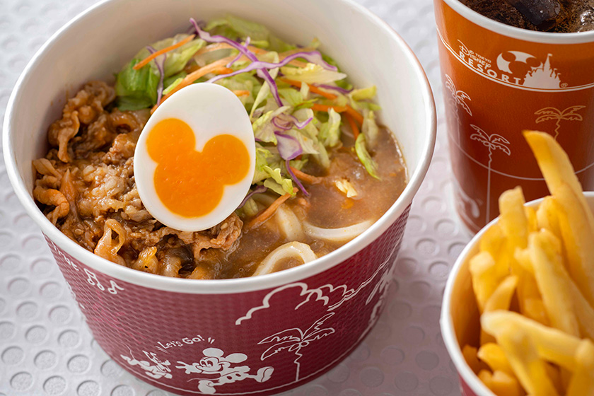 プラズマ・レイズ・ダイナーの冷製うどん/ディズニーランド2024年夏