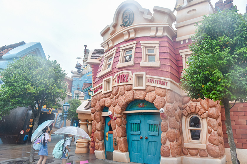 トゥーンタウンの消防署/ディズニーランド2024年夏