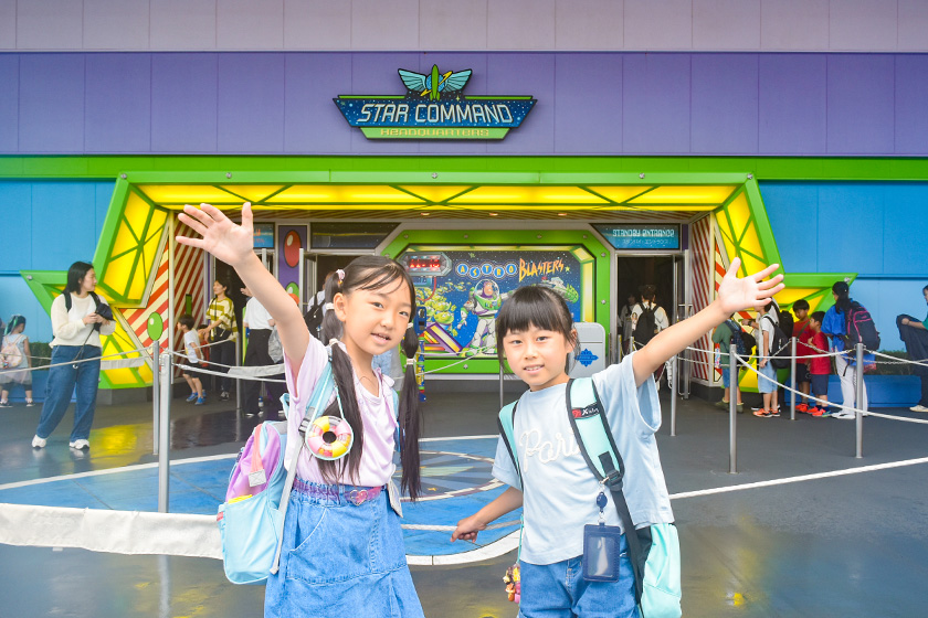 バズ・ライトイヤーのアストロブラスター/ディズニーランド2024年夏