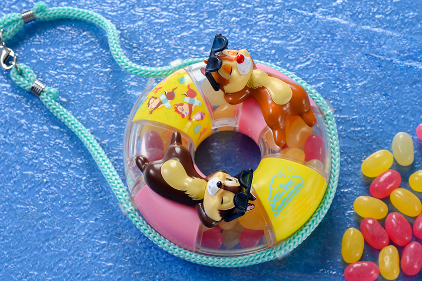 グミキャンディー、チップ&デールのミニスナックケース付き/東京ディズニーシー2024年夏