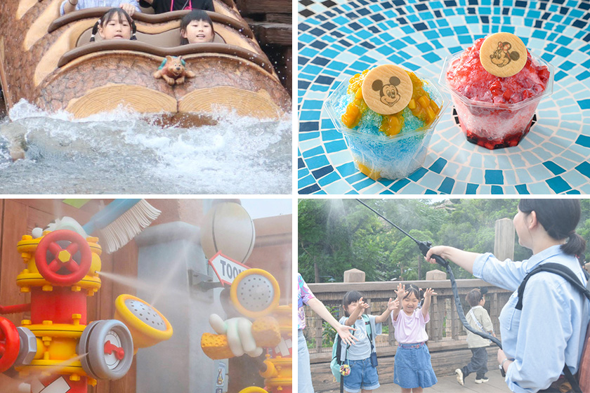 ディズニーランド2024年夏はびしょ濡れイベントがいっぱい