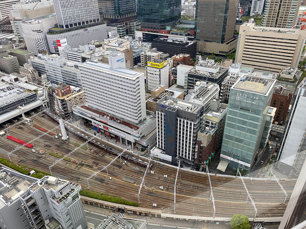 高層階客室からの眺望/ホテル阪急インターナショナル（大阪市/北区）