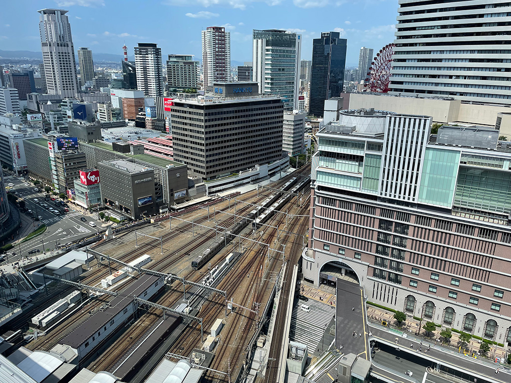 客室からの眺望/ホテルグランヴィア大阪（大阪市/北区）